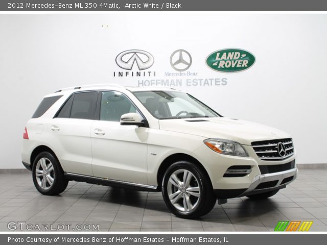 2012 Mercedes-Benz ML 350 4Matic in Arctic White