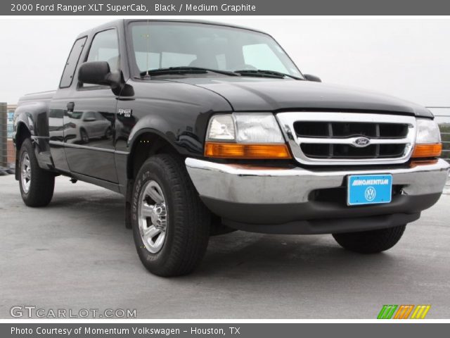 2000 Ford Ranger XLT SuperCab in Black