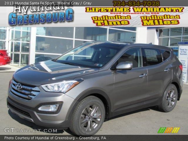 2013 Hyundai Santa Fe Sport in Mineral Gray