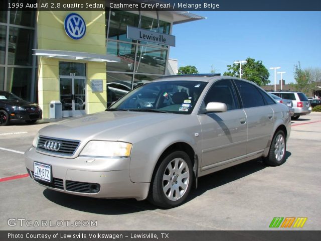 1999 Audi A6 2.8 quattro Sedan in Cashmere Grey Pearl
