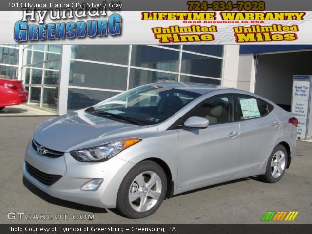 2013 Hyundai Elantra GLS in Silver