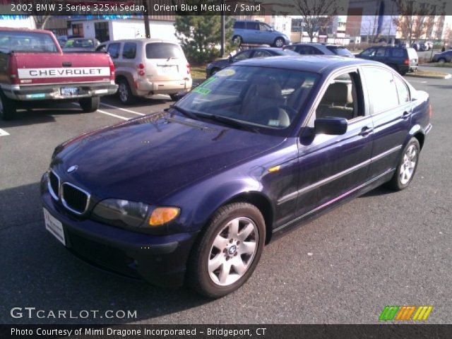 2002 BMW 3 Series 325xi Sedan in Orient Blue Metallic