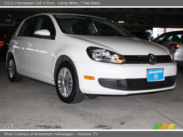 2011 Volkswagen Golf 4 Door in Candy White