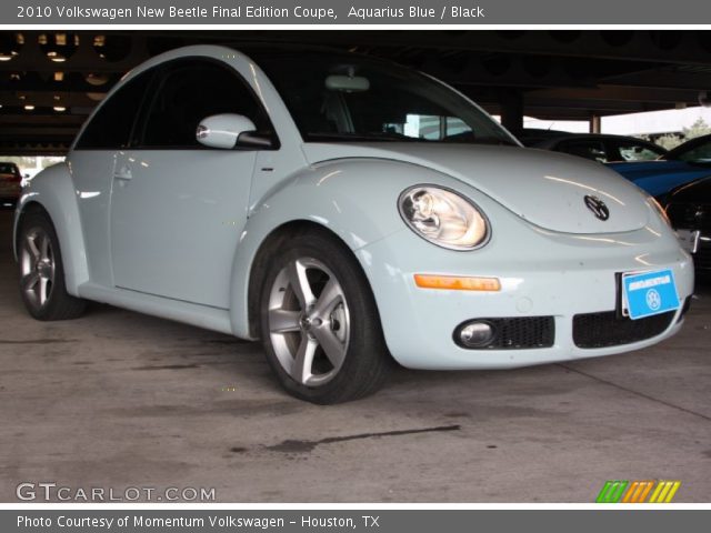 2010 Volkswagen New Beetle Final Edition Coupe in Aquarius Blue