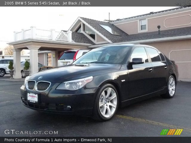 2005 BMW 5 Series 545i Sedan in Jet Black