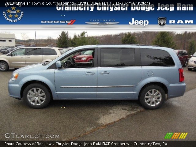 2013 Chrysler Town & Country Touring in Crystal Blue Pearl