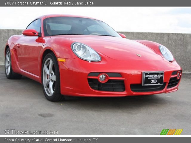 2007 Porsche Cayman S in Guards Red