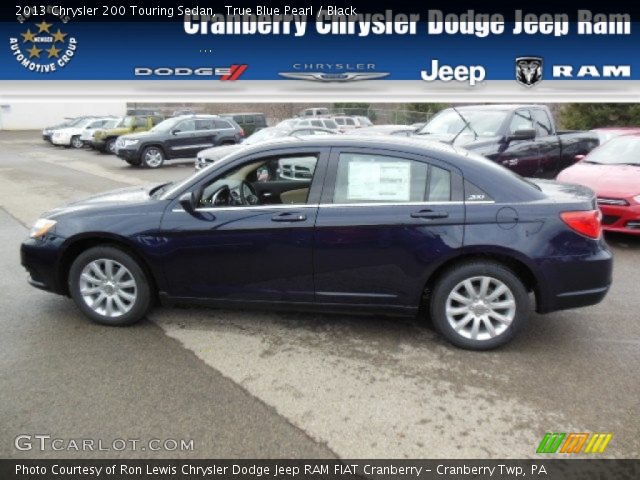 2013 Chrysler 200 Touring Sedan in True Blue Pearl