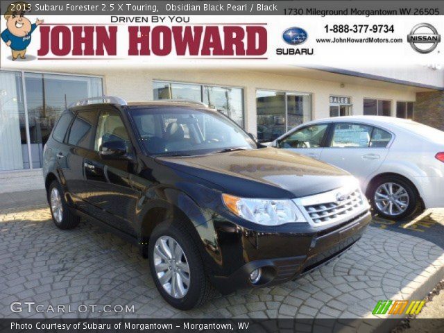 2013 Subaru Forester 2.5 X Touring in Obsidian Black Pearl