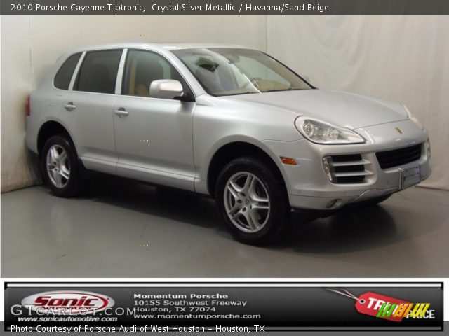 2010 Porsche Cayenne Tiptronic in Crystal Silver Metallic
