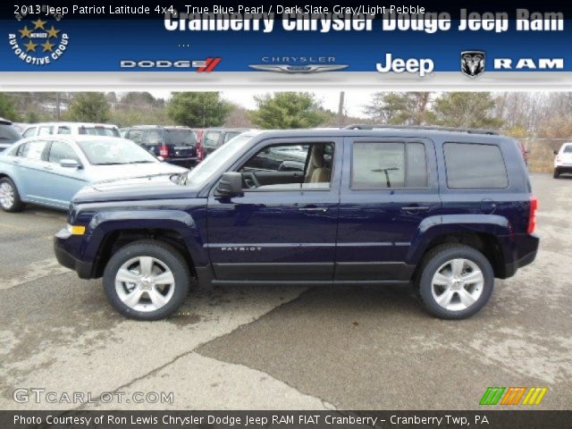 2013 Jeep Patriot Latitude 4x4 in True Blue Pearl