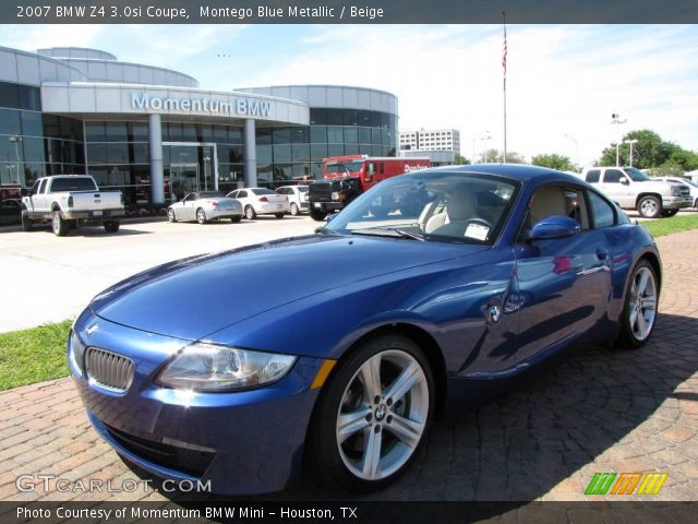2007 BMW Z4 3.0si Coupe in Montego Blue Metallic
