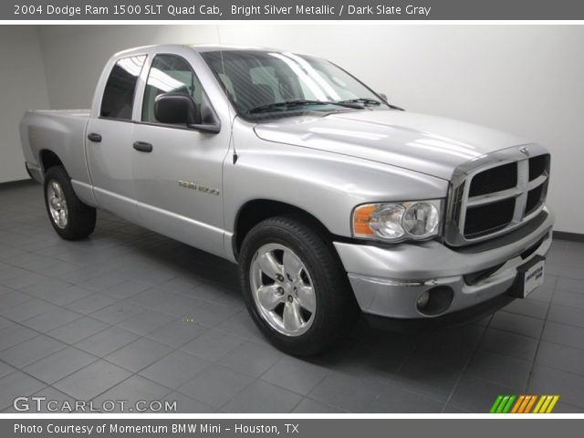 2004 Dodge Ram 1500 SLT Quad Cab in Bright Silver Metallic