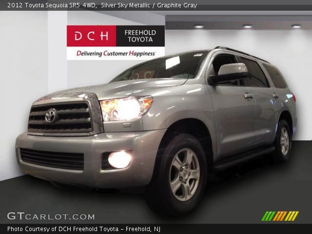 2012 Toyota Sequoia SR5 4WD in Silver Sky Metallic