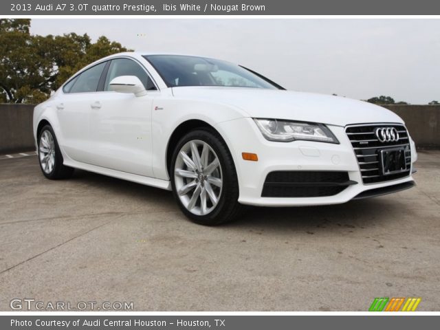 2013 Audi A7 3.0T quattro Prestige in Ibis White
