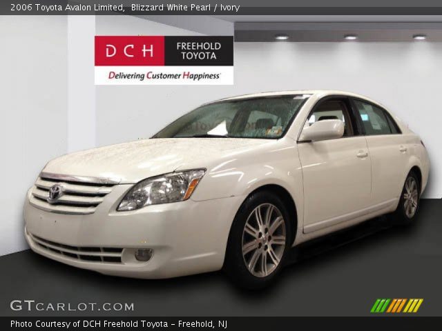 2006 Toyota Avalon Limited in Blizzard White Pearl