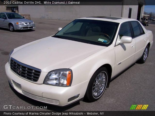 2003 Cadillac DeVille DHS in White Diamond