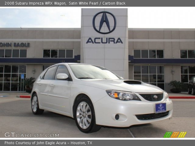 2008 Subaru Impreza WRX Wagon in Satin White Pearl