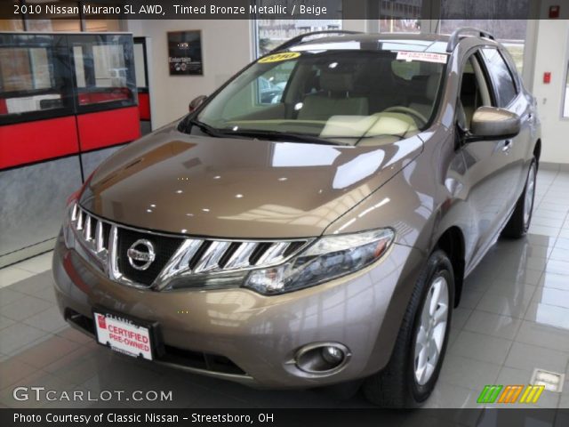 2010 Nissan Murano SL AWD in Tinted Bronze Metallic