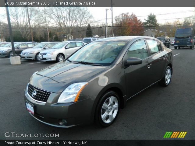 2009 Nissan Sentra 2.0 S in Polished Granite