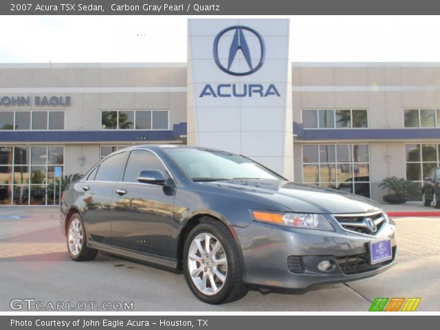 2007 Acura TSX Sedan in Carbon Gray Pearl