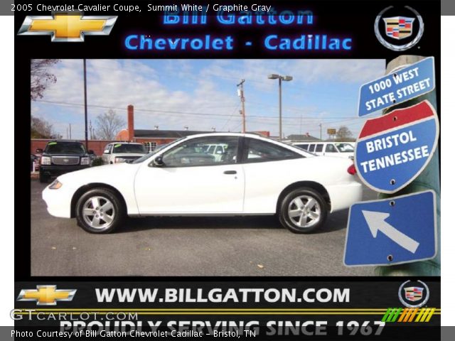 2005 Chevrolet Cavalier Coupe in Summit White