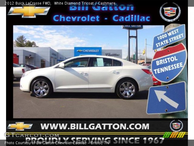 2012 Buick LaCrosse FWD in White Diamond Tricoat
