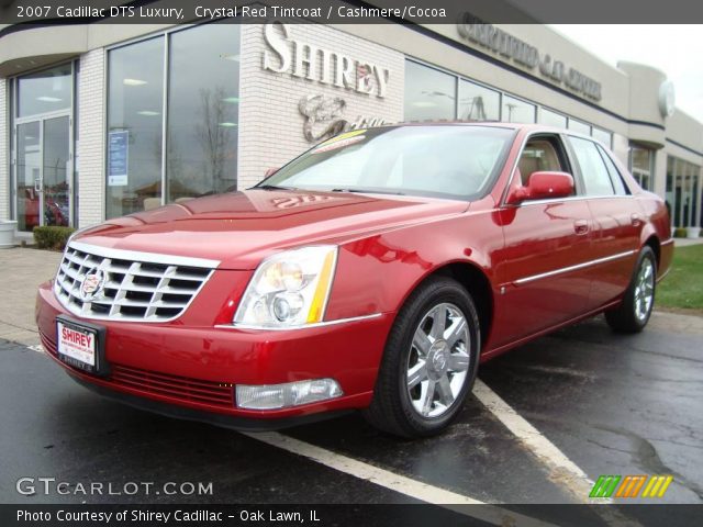 2007 Cadillac DTS Luxury in Crystal Red Tintcoat
