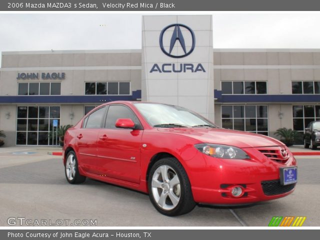 2006 Mazda MAZDA3 s Sedan in Velocity Red Mica
