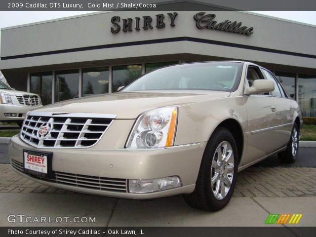 2009 Cadillac DTS Luxury in Gold Mist