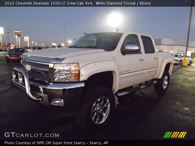 2013 Chevrolet Silverado 1500 LT Crew Cab 4x4 in White Diamond Tricoat