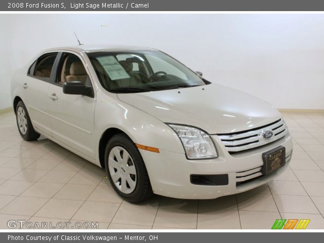 2008 Ford Fusion S in Light Sage Metallic