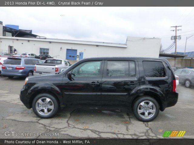 2013 Honda Pilot EX-L 4WD in Crystal Black Pearl