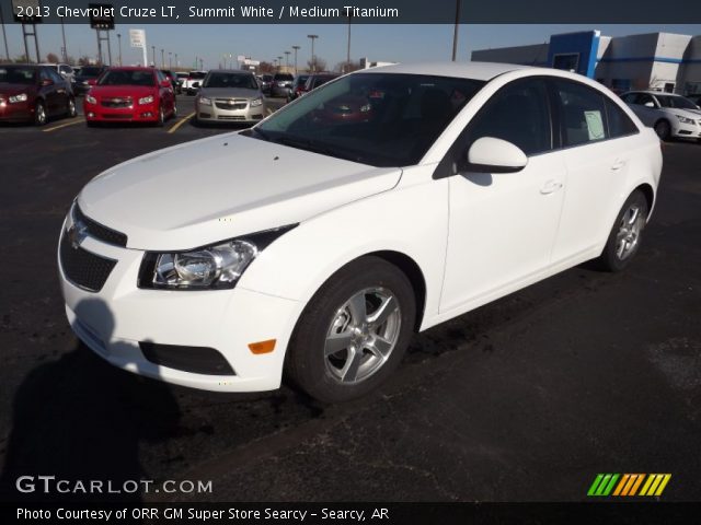 2013 Chevrolet Cruze LT in Summit White