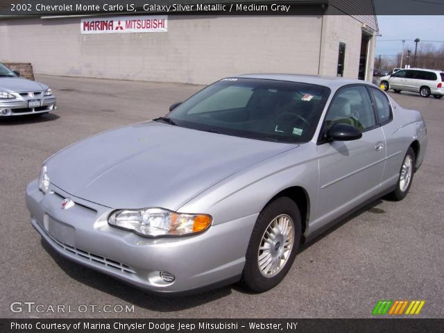 2002 Chevrolet Monte Carlo LS in Galaxy Silver Metallic