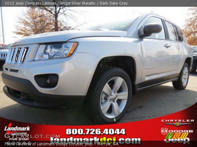 2013 Jeep Compass Latitude in Bright Silver Metallic