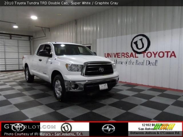 2010 Toyota Tundra TRD Double Cab in Super White