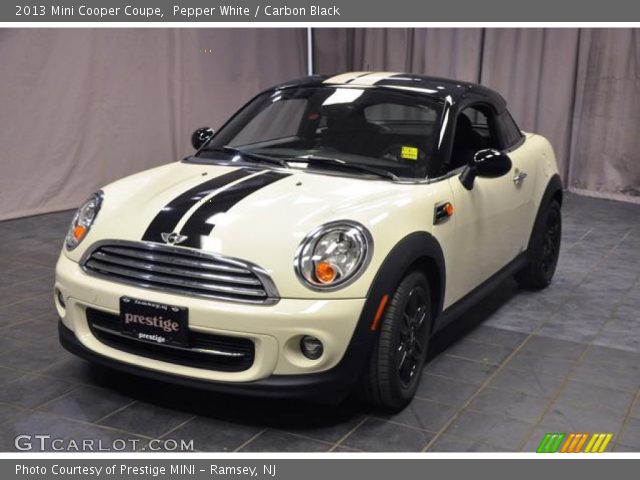 2013 Mini Cooper Coupe in Pepper White