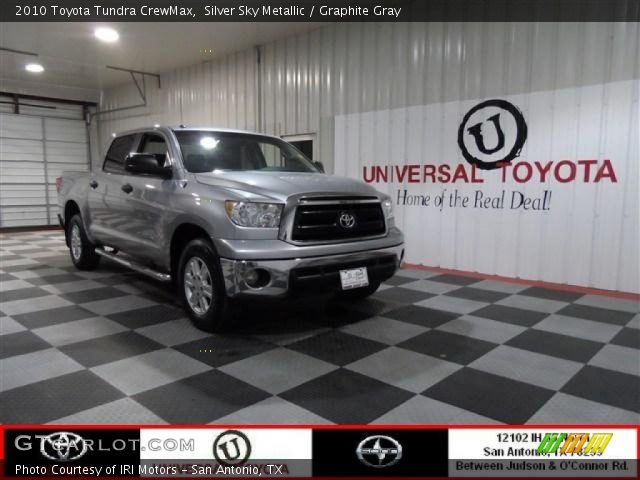 2010 Toyota Tundra CrewMax in Silver Sky Metallic