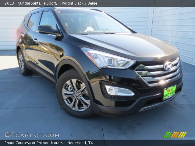 2013 Hyundai Santa Fe Sport in Twilight Black