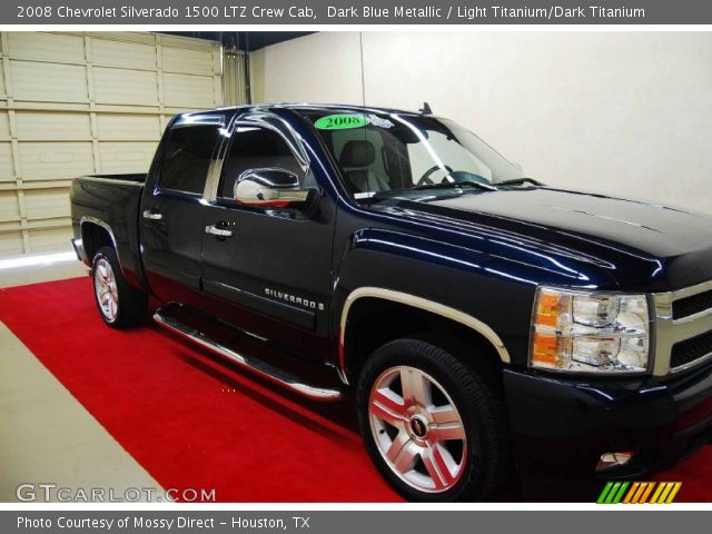 2008 Chevrolet Silverado 1500 LTZ Crew Cab in Dark Blue Metallic