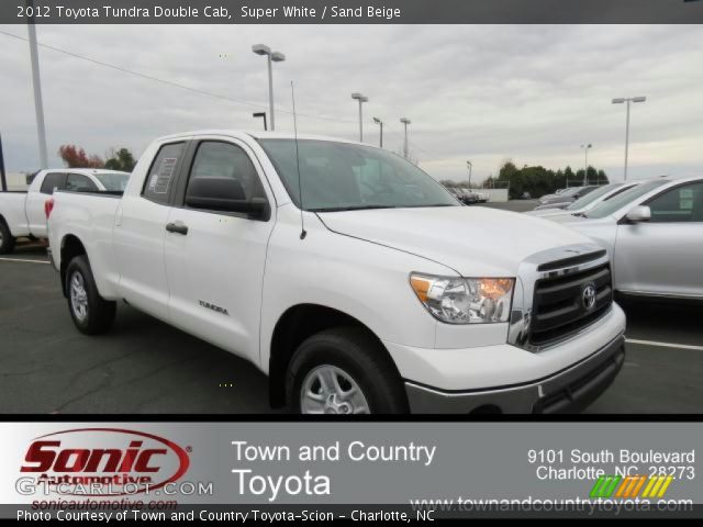 2012 Toyota Tundra Double Cab in Super White