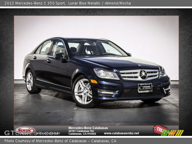 2013 Mercedes-Benz C 350 Sport in Lunar Blue Metallic