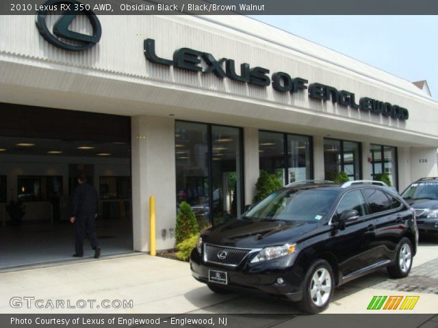 2010 Lexus RX 350 AWD in Obsidian Black