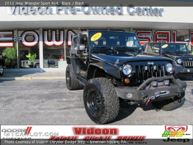 2011 Jeep Wrangler Sport 4x4 in Black