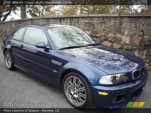 2005 BMW M3 Coupe in Mystic Blue Metallic
