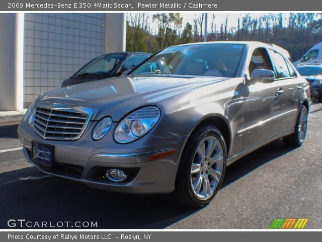 2009 Mercedes-Benz E 350 4Matic Sedan in Pewter Metallic