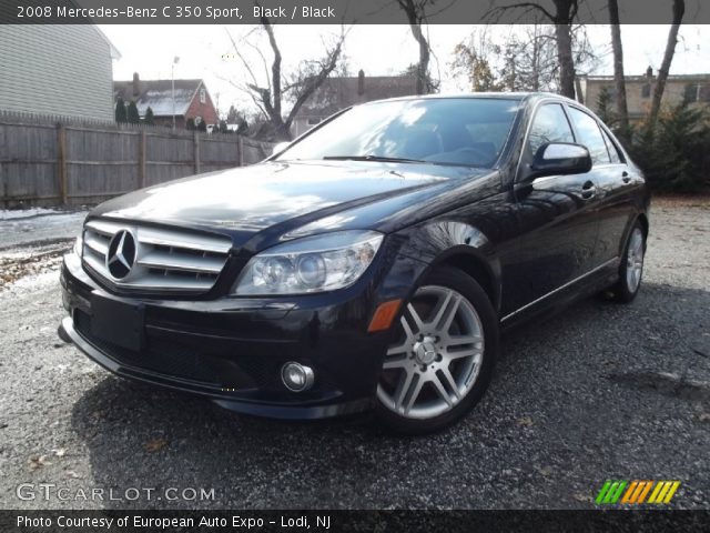 2008 Mercedes-Benz C 350 Sport in Black