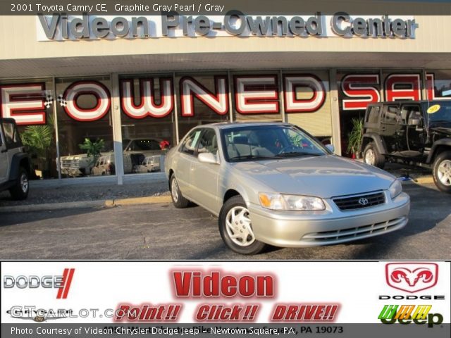 2001 Toyota Camry CE in Graphite Gray Pearl