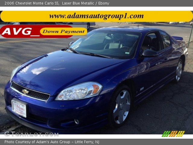2006 Chevrolet Monte Carlo SS in Laser Blue Metallic